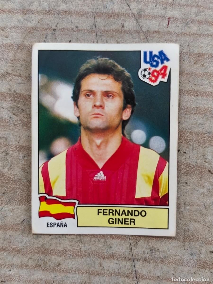 Coleccionismo cromos antiguos: Cromo Fernando Giner 192 - USA 94 - Panini - Sin Pegar