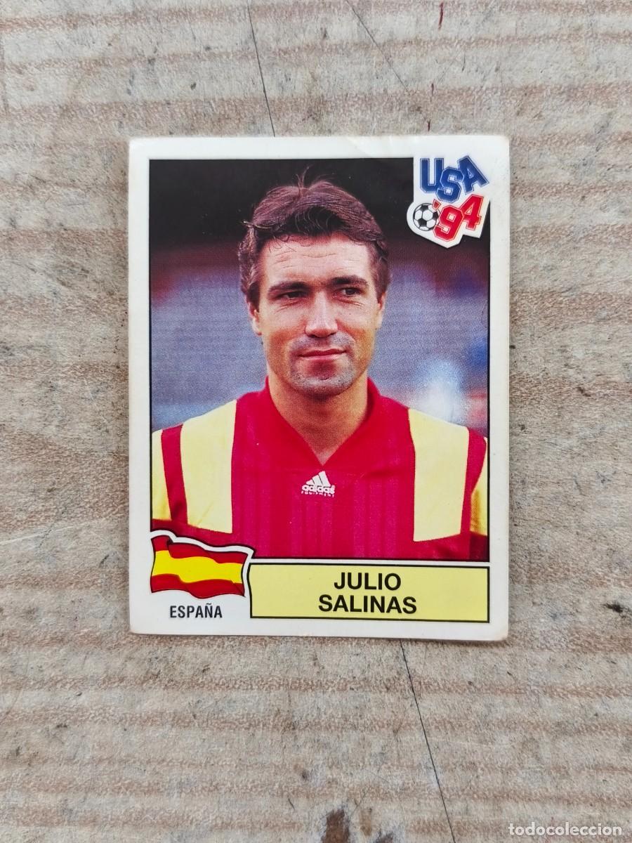 Coleccionismo cromos antiguos: Cromo Julio Salinas 203 - USA 94 - Panini - Sin Pegar