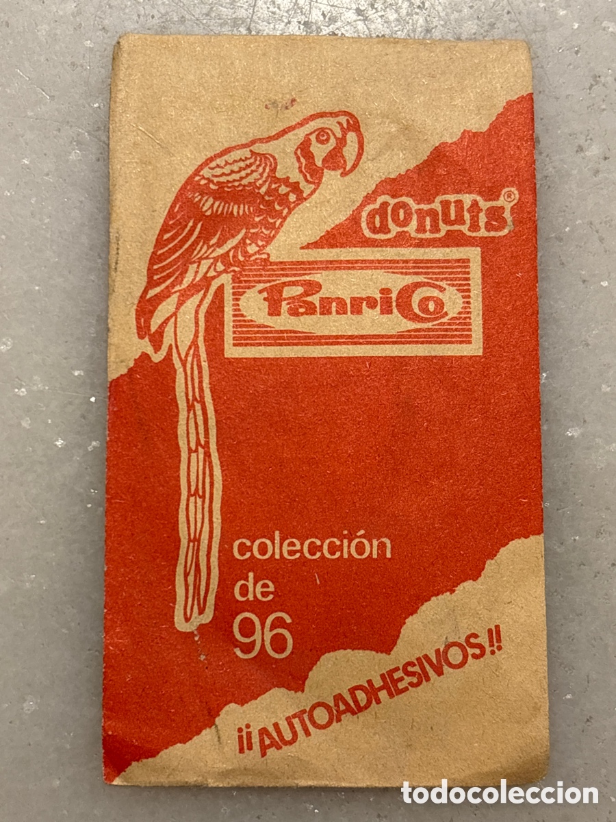 Collezionismo Figurine antiche: Sobre Cromos cerrado p&aacute;jaros de Panrico