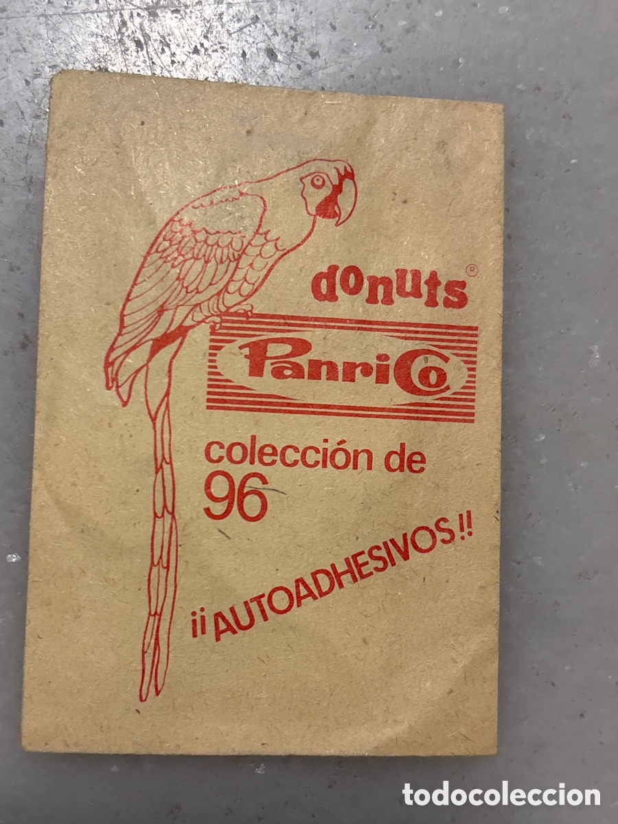 Collectionnisme Cartes &agrave; collectionner anciennes: Sobre cromos cerrado p&aacute;jaros Panrico