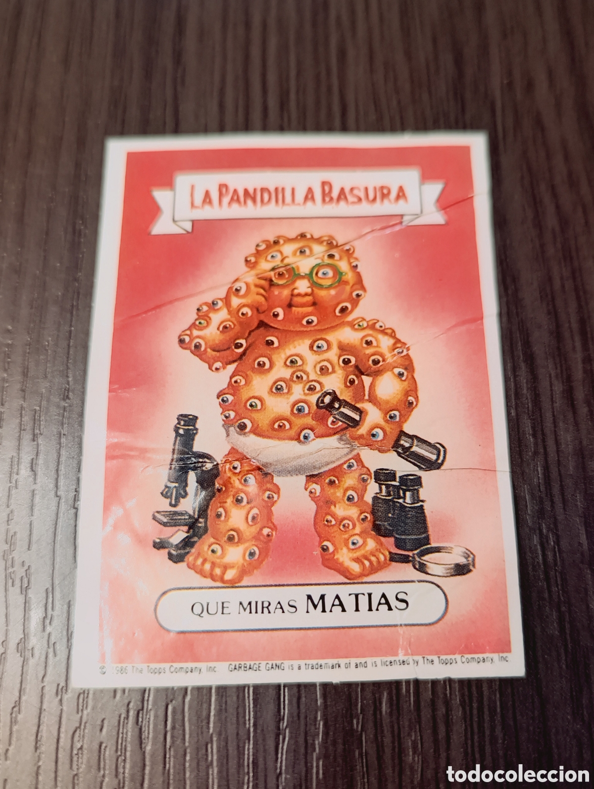 Coleccionismo cromos antiguos: Antiguo Cromo N&deg;88 La Pandilla Basura
