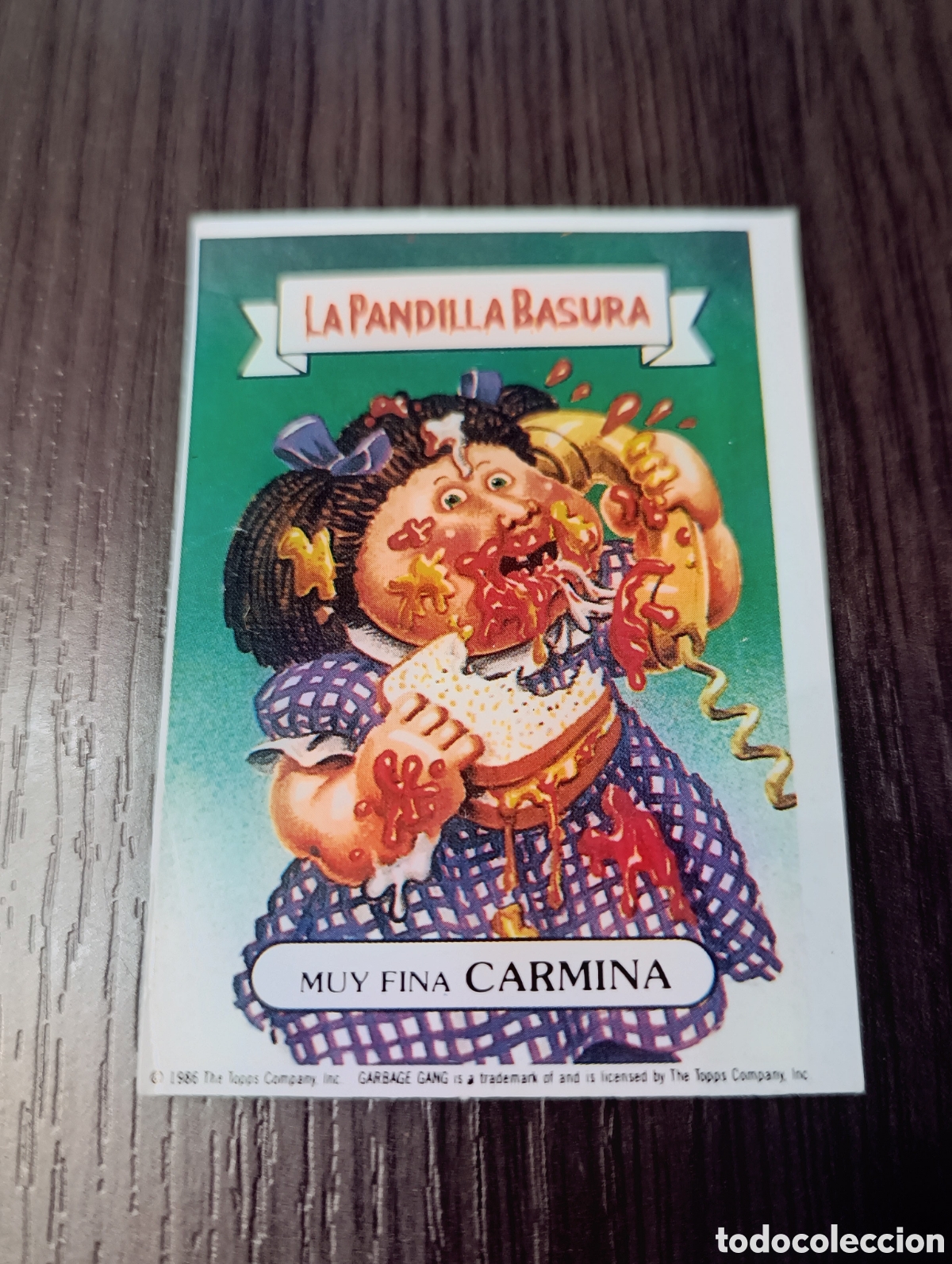 Coleccionismo cromos antiguos: Antiguo Cromo N&deg;92 La Pandilla Basura
