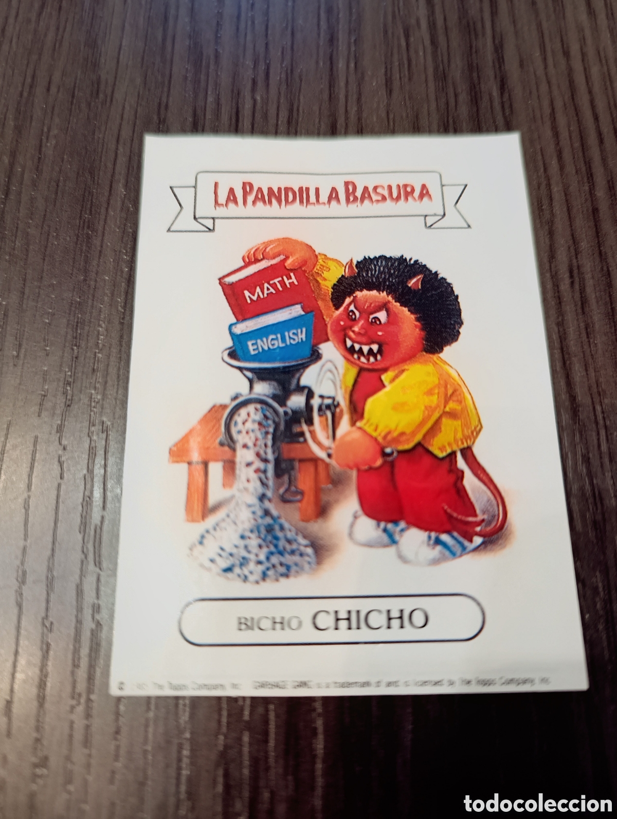 Coleccionismo cromos antiguos: Antiguo Cromo N&deg;39 La Pandilla Basura