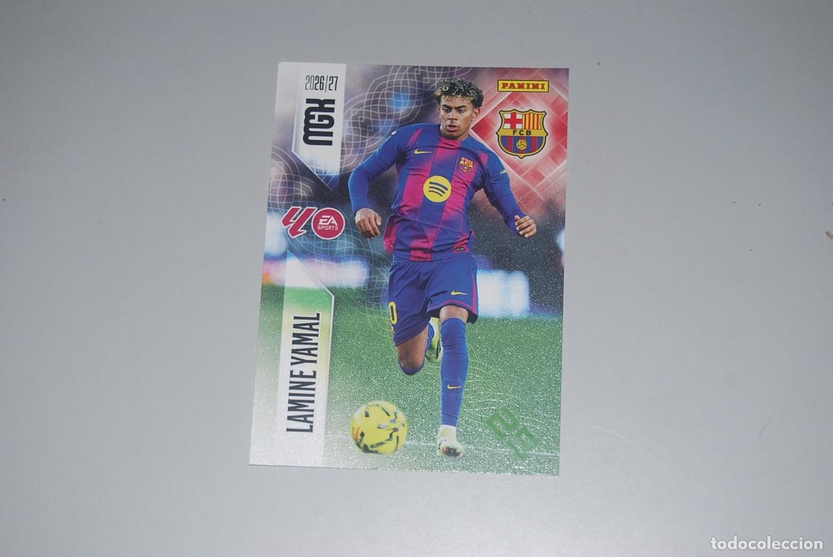 Coleccionismo cromos antiguos: LAMINE YAMAL N&ordm; 89 MGK MEGACRACKS 2026-2027 26-27 PANINI