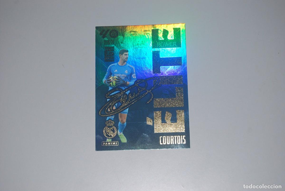Coleccionismo cromos antiguos: COURTOIS N&ordm; 4P ELITE POWER FIRMADO MGK MEGACRACKS 2026-2027 26-27 PANINI