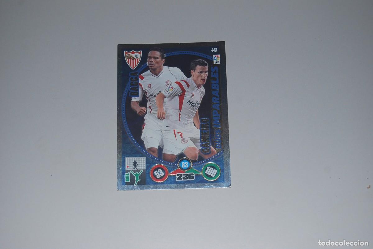 Coleccionismo cromos antiguos: DUOS IMPARABLES N&ordm; 443 BACCA-CAMEIRO ADRENALYN XL LIGA BBVA 2014-2015 14-15 PANINI