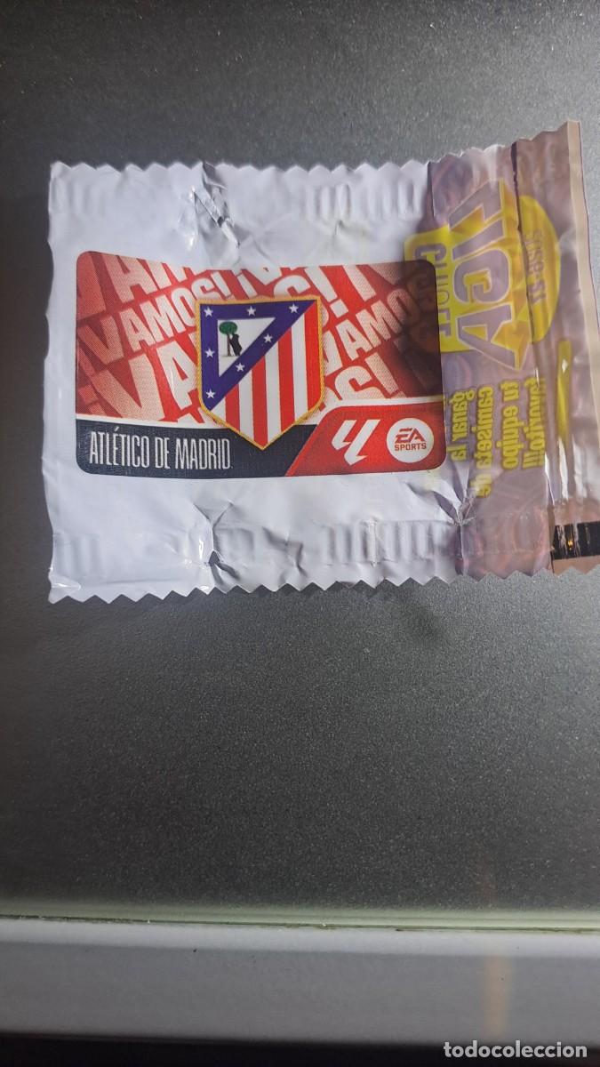 Coleccionismo cromos antiguos: CROMO ESCUDO ATLETICO DE MADRID CHICLE LIGA 2026 2027 26 27 ESTE PANINI NUNCA PEGADO