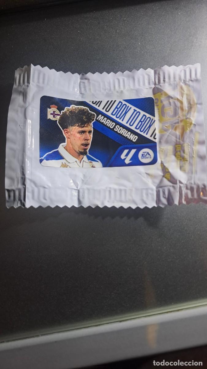 Coleccionismo cromos antiguos: CROMO MARIO SORIANO BOX TO BOX DEPORTIVO DE LA CORU&Ntilde;A CHICLE LIGA 2026 2027 26 27 ESTE PANINI NUNCA