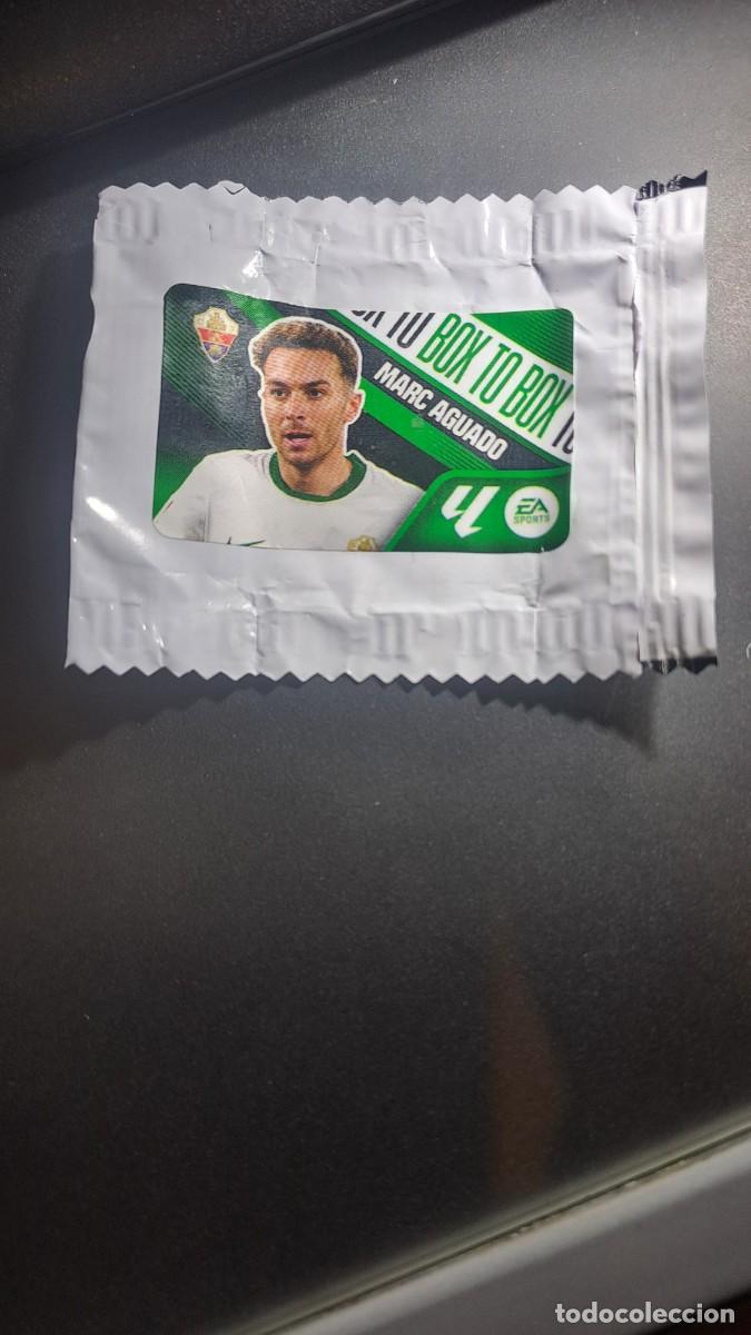 Coleccionismo cromos antiguos: CROMO MARC AGUADO BOX TO BOX RACING DE SANTANDER CHICLE LIGA 2026 2027 26 27 ESTE PANINI NUNCA PEGAD