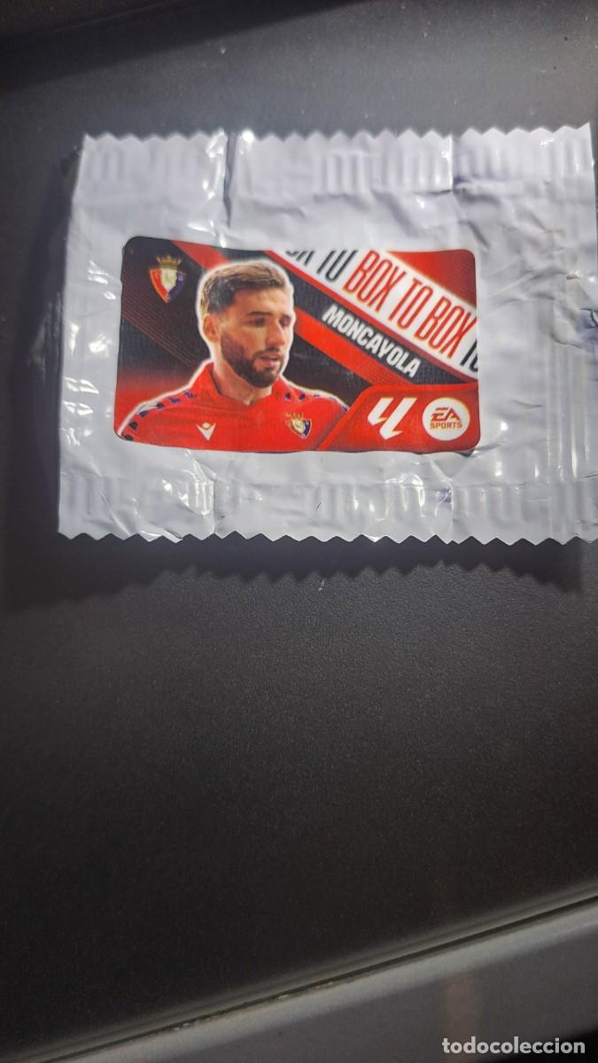 Coleccionismo cromos antiguos: CROMO MONCAYOLA BOX TO BOX OSASUNA CHICLE LIGA 2026 2027 26 27 ESTE PANINI NUNCA PEGADO