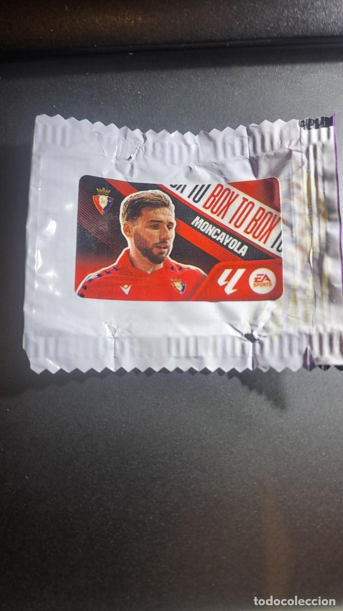Coleccionismo cromos antiguos: CROMO MONCAYOLA BOX TO BOX OSASUNA CHICLE LIGA 2026 2027 26 27 ESTE PANINI NUNCA PEGADO