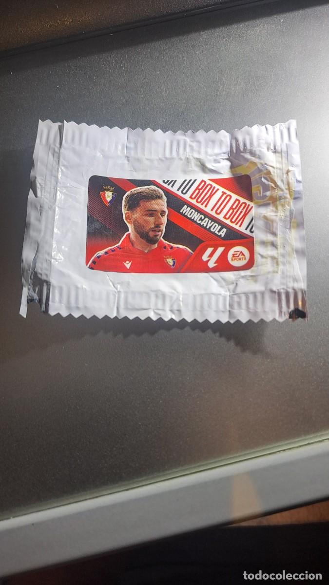 Coleccionismo cromos antiguos: CROMO MONCAYOLA BOX TO BOX OSASUNA CHICLE LIGA 2026 2027 26 27 ESTE PANINI NUNCA PEGADO
