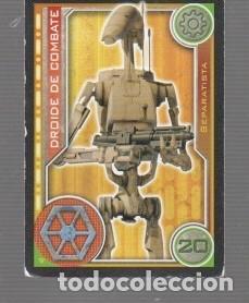 Coleccionismo cromos antiguos: CROMO DE STAR WARS Y TOPPS SEPARATISTA N&ordm; 20