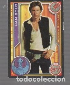 Sammeln alte Sammelbilder: CROMO DE STAR WARS Y TOPPS HAN SOLO N&ordm; 87