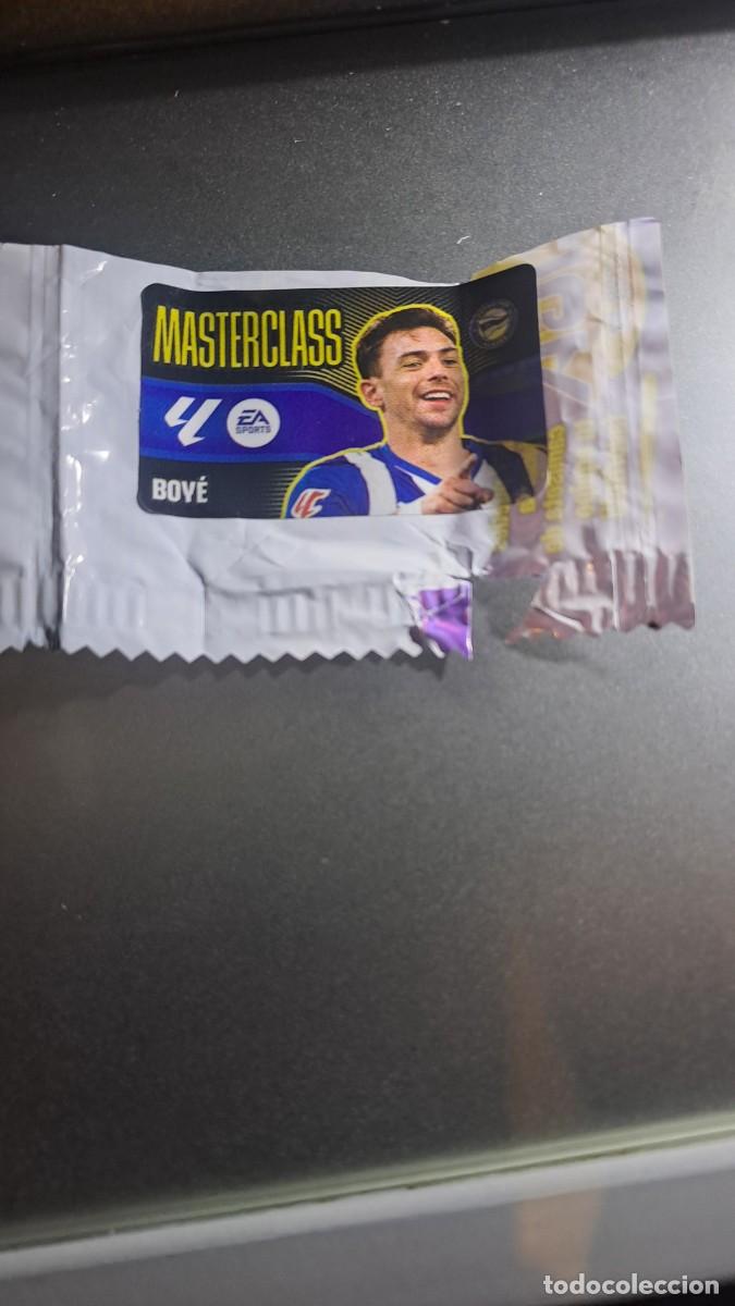 Collectionnisme Cartes &agrave; collectionner anciennes: CROMO BOYE MASTERCLASS ALAVES CHICLE LIGA 2026 2027 26 27 ESTE PANINI NUNCA PEGADO
