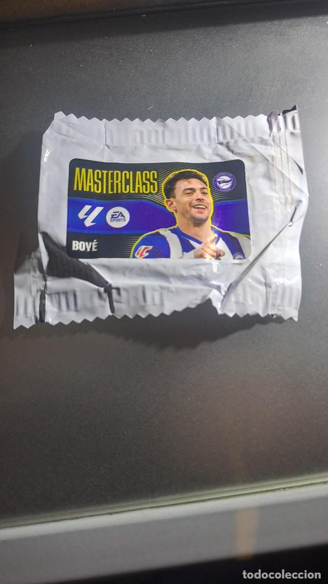 Coleccionismo cromos antiguos: CROMO BOYE MASTERCLASS ALAVES CHICLE LIGA 2026 2027 26 27 ESTE PANINI NUNCA PEGADO