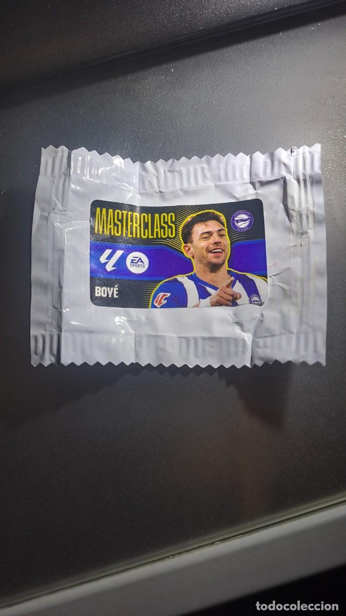 Coleccionismo cromos antiguos: CROMO BOYE MASTERCLASS ALAVES CHICLE LIGA 2026 2027 26 27 ESTE PANINI NUNCA PEGADO
