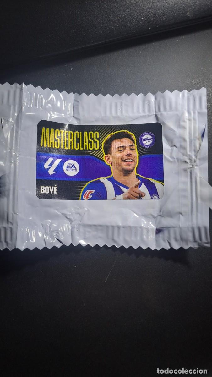 Coleccionismo cromos antiguos: CROMO BOYE MASTERCLASS ALAVES CHICLE LIGA 2026 2027 26 27 ESTE PANINI NUNCA PEGADO