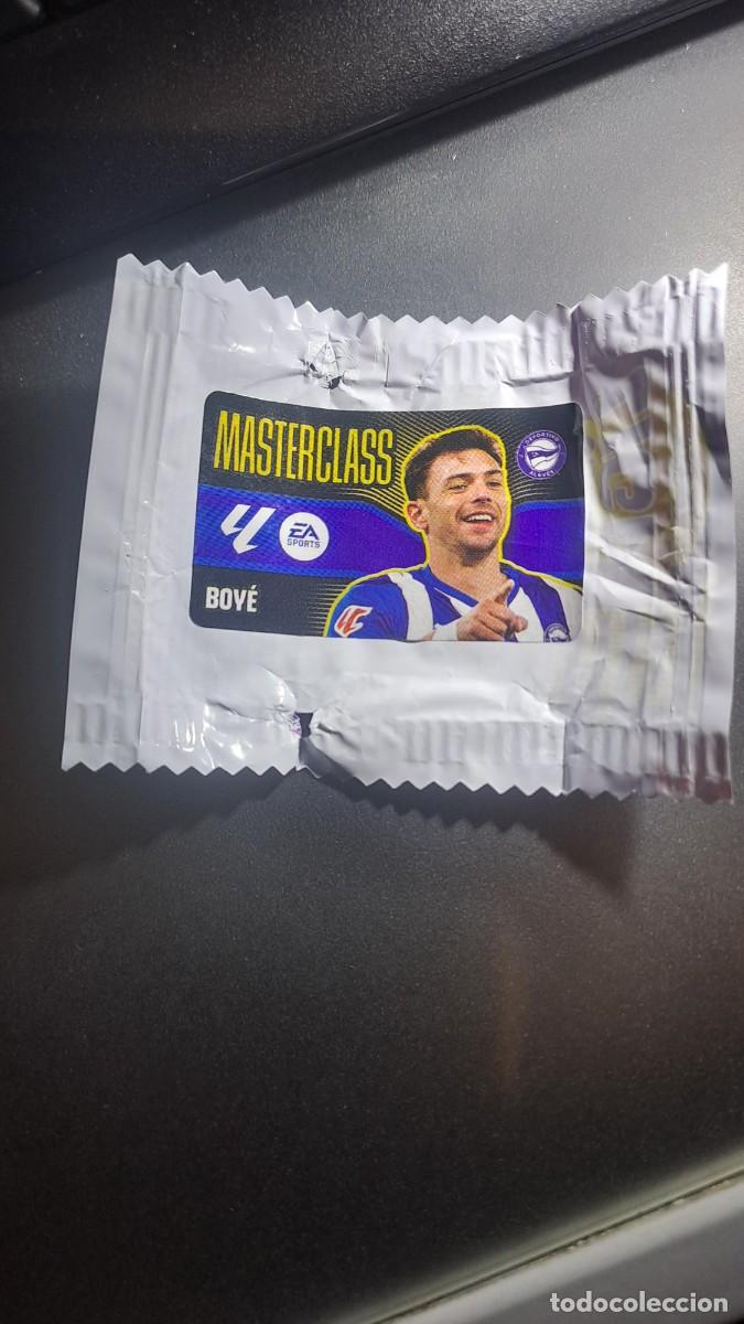 Coleccionismo cromos antiguos: CROMO BOYE MASTERCLASS ALAVES CHICLE LIGA 2026 2027 26 27 ESTE PANINI NUNCA PEGADO