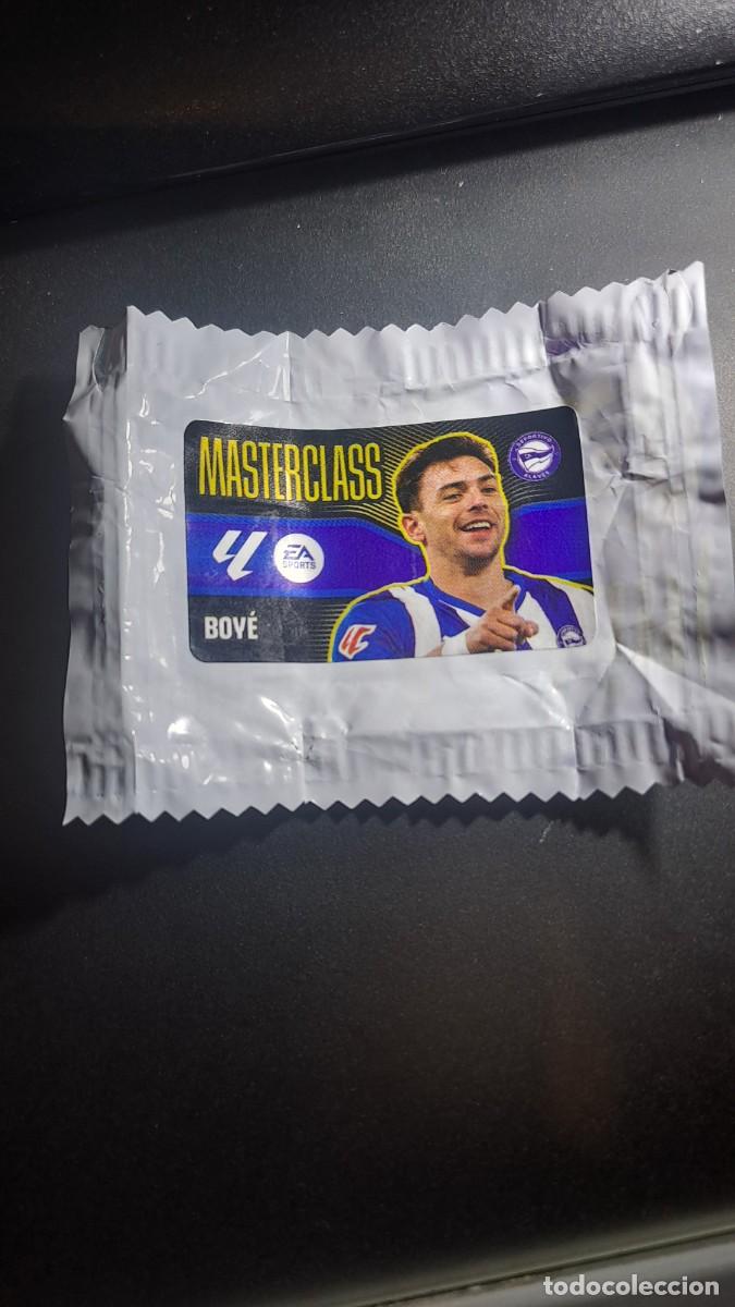 Coleccionismo cromos antiguos: CROMO BOYE MASTERCLASS ALAVES CHICLE LIGA 2026 2027 26 27 ESTE PANINI NUNCA PEGADO
