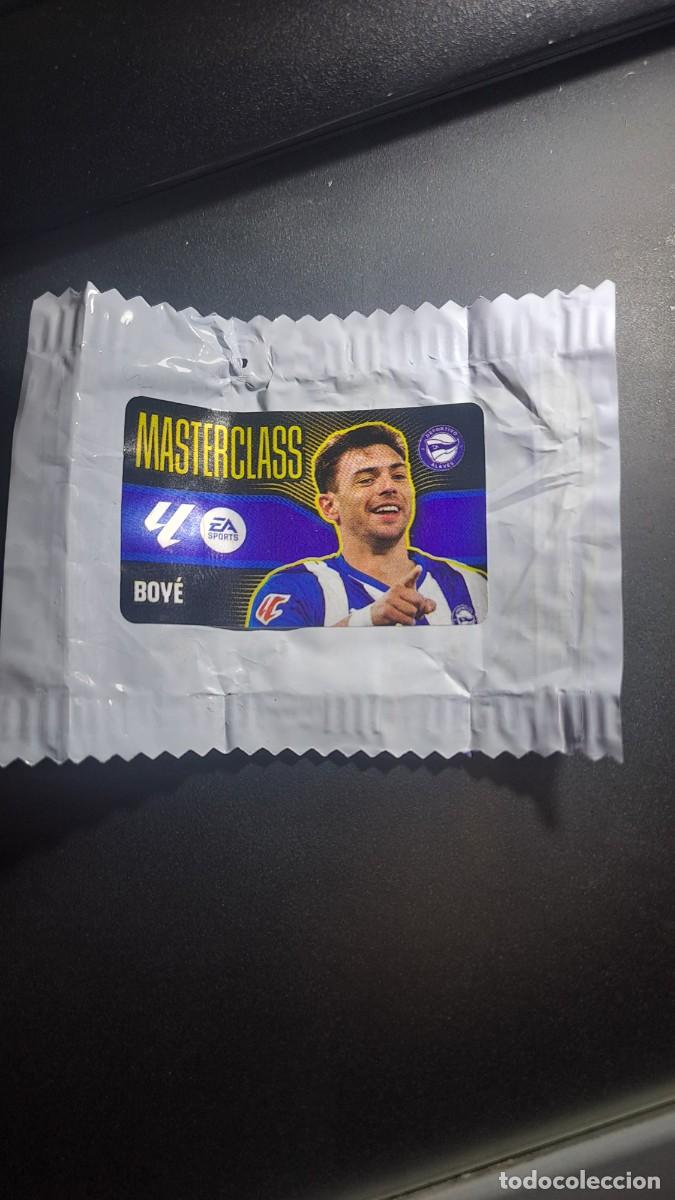 Coleccionismo cromos antiguos: CROMO BOYE MASTERCLASS ALAVES CHICLE LIGA 2026 2027 26 27 ESTE PANINI NUNCA PEGADO
