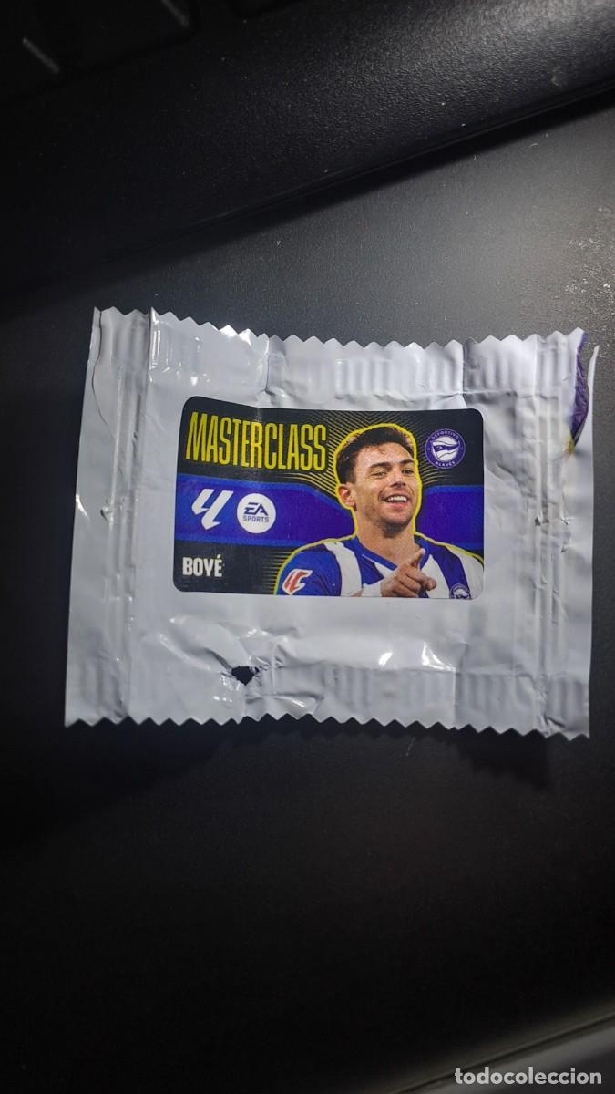 Coleccionismo cromos antiguos: CROMO BOYE MASTERCLASS ALAVES CHICLE LIGA 2026 2027 26 27 ESTE PANINI NUNCA PEGADO