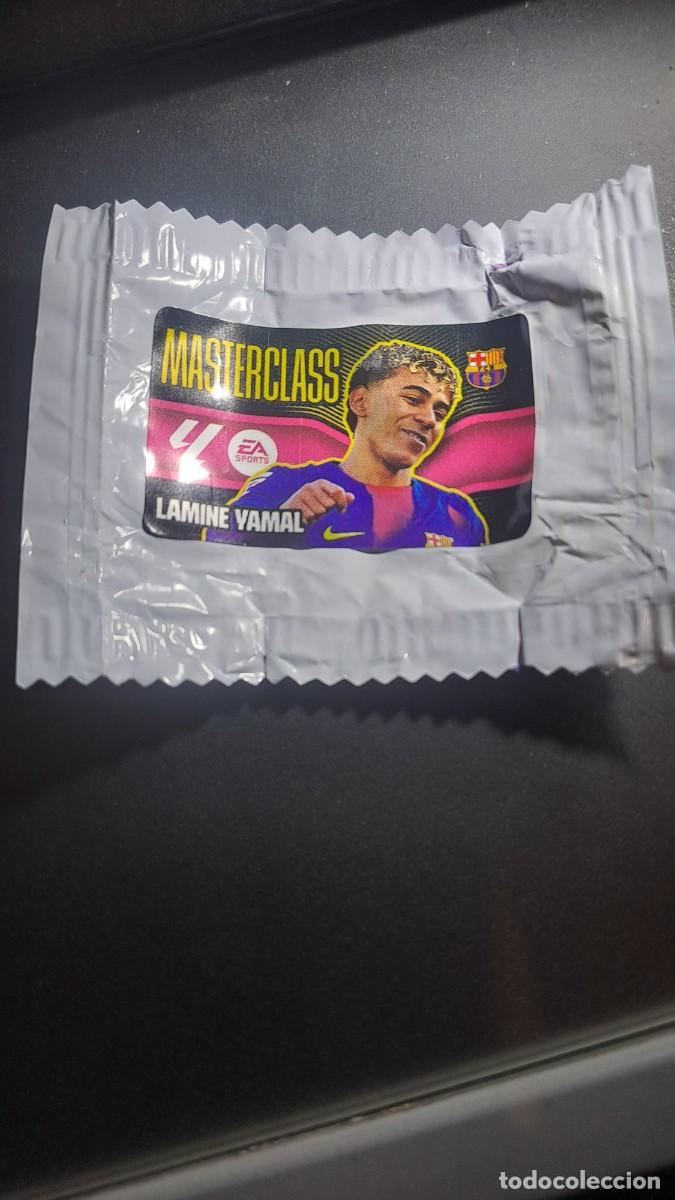 Coleccionismo cromos antiguos: CROMO LAMINE YAMAL MASTERCLASS BARCELONA CHICLE LIGA 2026 2027 26 27 ESTE PANINI NUNCA PEGADO
