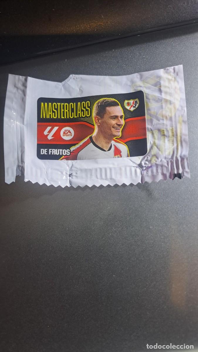 Coleccionismo cromos antiguos: CROMO DE FRUTOS MASTERCLASS RAYO VALLECANO CHICLE LIGA 2026 2027 26 27 ESTE PANINI NUNCA PEGADO