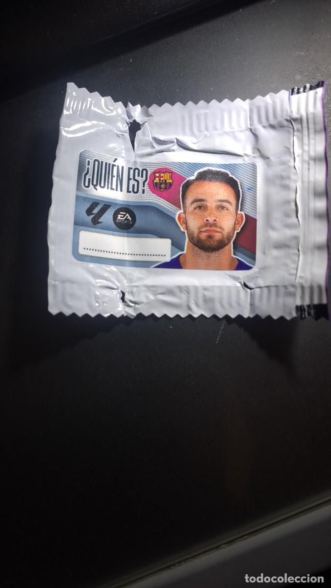 Coleccionismo cromos antiguos: CROMO ERIC GARCIA &iquest;QUIEN ES? BARCELONA CHICLE LIGA 2026 2027 26 27 ESTE PANINI NUNCA PEGADO