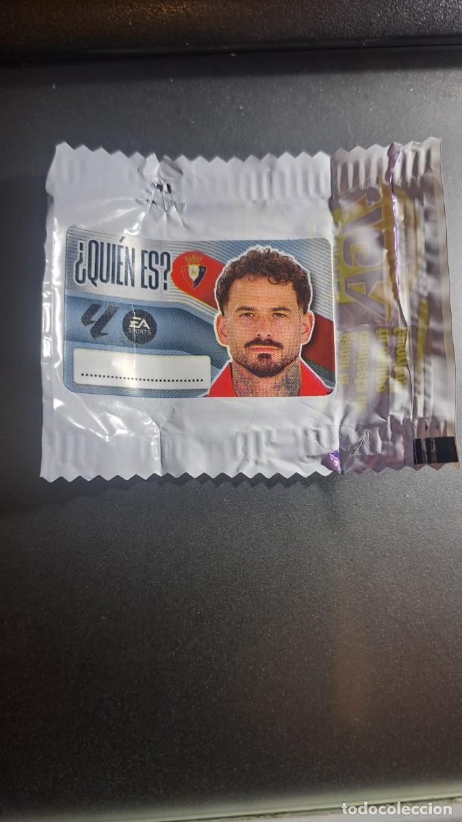 Coleccionismo cromos antiguos: CROMO RUBEN GARCIA &iquest;QUIEN ES? OSASUNA CHICLE LIGA 2026 2027 26 27 ESTE PANINI NUNCA PEGADO