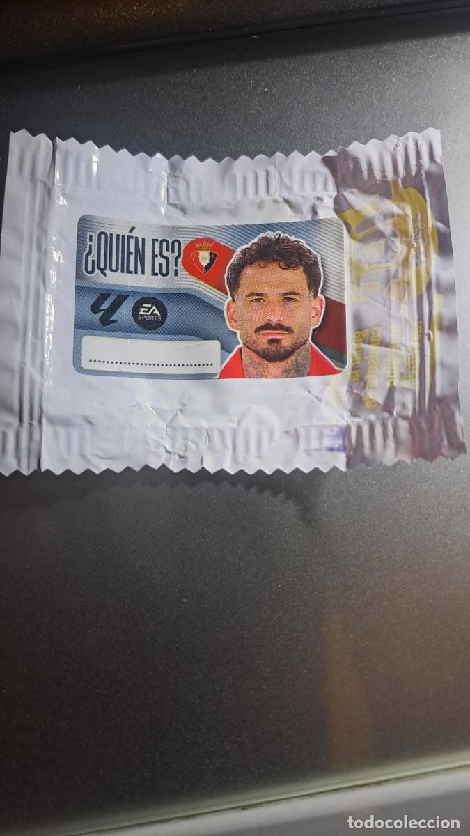 Coleccionismo cromos antiguos: CROMO RUBEN GARCIA &iquest;QUIEN ES? OSASUNA CHICLE LIGA 2026 2027 26 27 ESTE PANINI NUNCA PEGADO