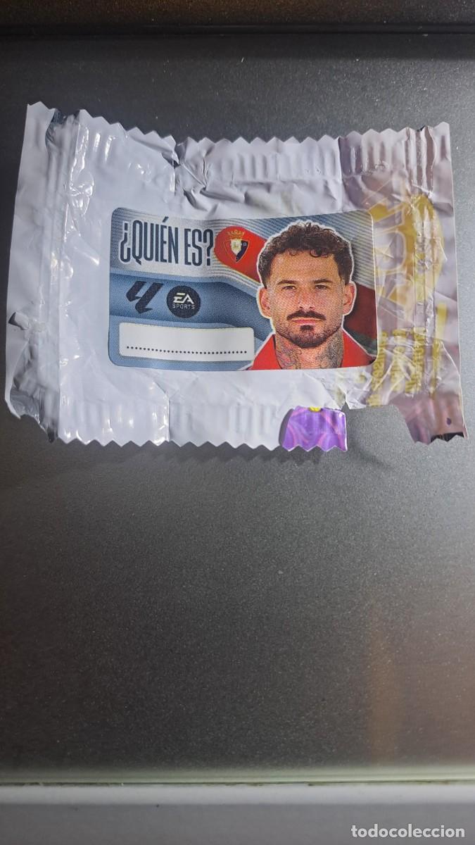 Coleccionismo cromos antiguos: CROMO RUBEN GARCIA &iquest;QUIEN ES? OSASUNA CHICLE LIGA 2026 2027 26 27 ESTE PANINI NUNCA PEGADO