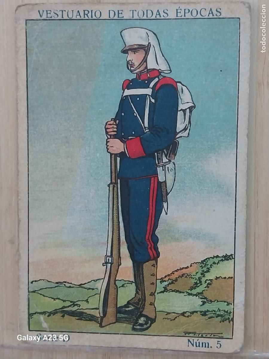 Coleccionismo cromos antiguos: INGENIEROS EJERCITO ESPA&Ntilde;OL A&Ntilde;OS 1920 CROMO PROMO CHOCOLATES JUNCOSA 9.8X6.7CMS *
