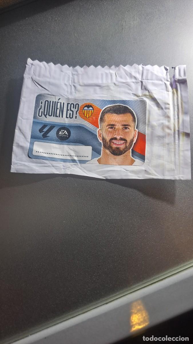 Coleccionismo cromos antiguos: CROMO GAYA &iquest;QUIEN ES? VALENCIA CHICLE LIGA 2026 2027 26 27 ESTE PANINI NUNCA PEGADO