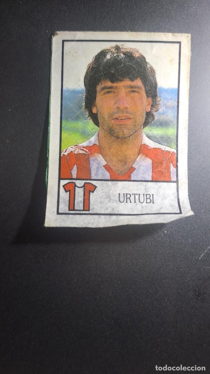 Coleccionismo cromos antiguos: CROMO URTUBI 14 ATHLETIC CLUB DE BILBAO LIGA 1987 1988 87 88 PANRICO BOLLYCAO DESPEGADO