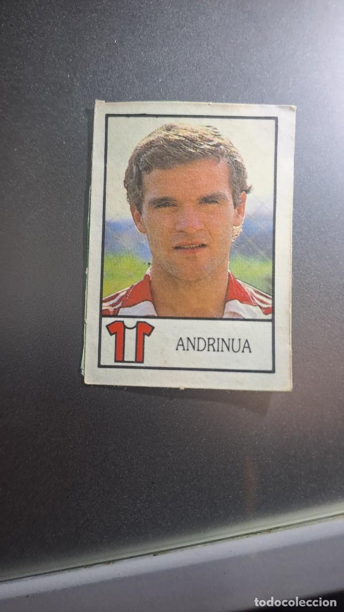 Coleccionismo cromos antiguos: CROMO ANDRINUA 6 ATHLETIC CLUB DE BILBAO LIGA 1987 1988 87 88 PANRICO BOLLYCAO DESPEGADO