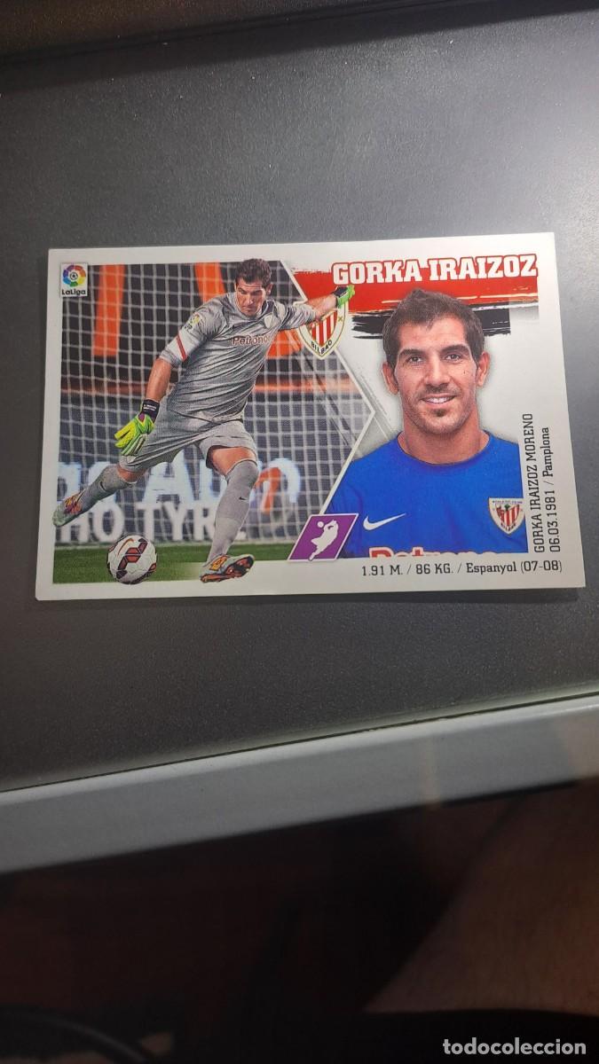 Coleccionismo cromos antiguos: CROMO GORKA IRAIZOZ 3 ATHLETIC CLUB DE BILBAO LIGA 2015 2016 15 16 ESTE PANINI NUNCA PEGADO