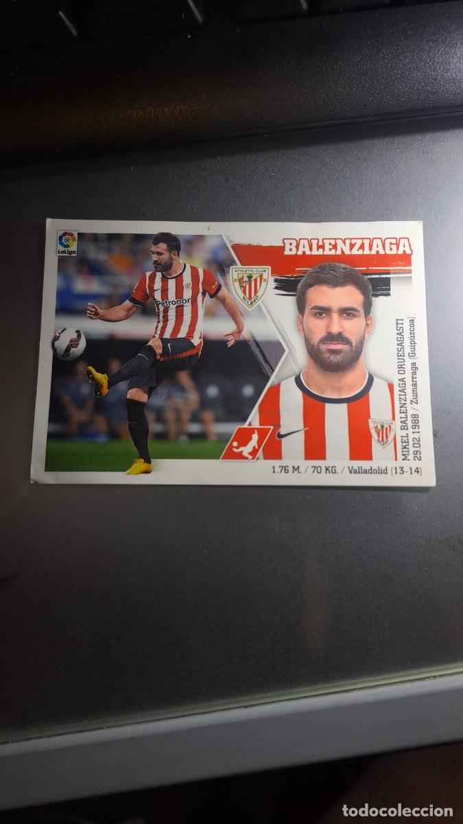 Coleccionismo cromos antiguos: CROMO BALENZIAGA 9 ATHLETIC CLUB DE BILBAO LIGA 2015 2016 15 16 ESTE PANINI NUNCA PEGADO