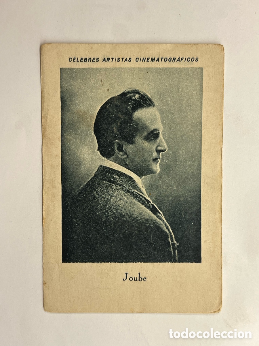 Colecionismo Cromos antigos: JOUBE.. CELEBRES ARTISTAS CINEMATOGR&Aacute;FICOS. Serie C, No.1, JUNCOSA