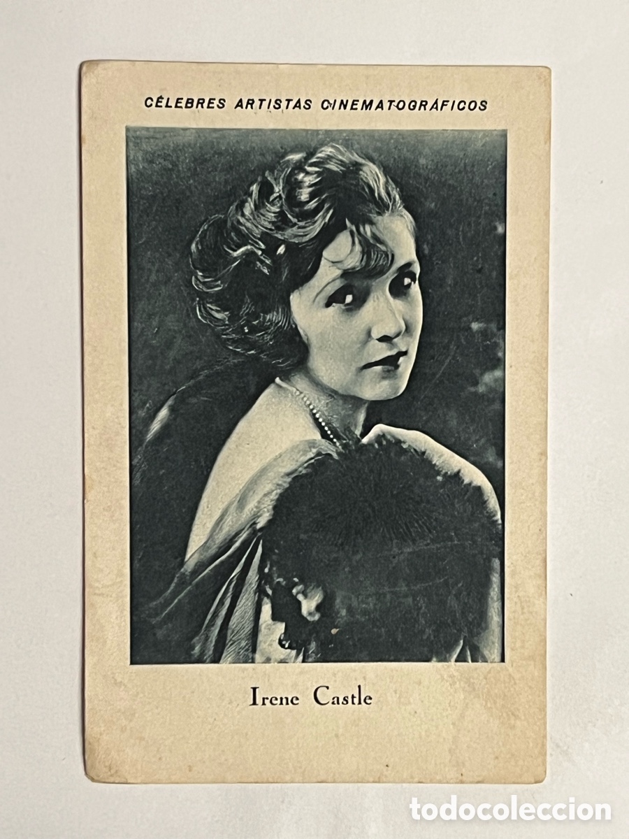 Sammeln alte Sammelbilder: IRENE CASTLEND.. CELEBRES ARTISTAS CINEMATOGR&Aacute;FICOS. Serie B, No.9, JUNCOSA
