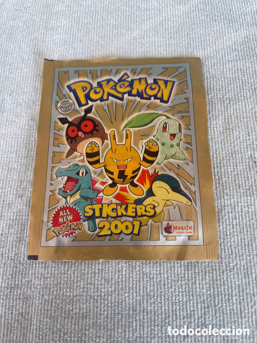 Coleccionismo cromos antiguos: POKEMON Sobre de cromos sin abrir - Foto 1