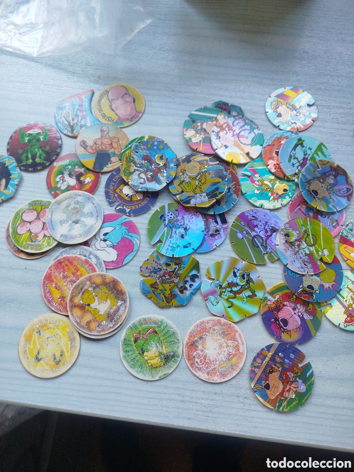Coleccionismo cromos antiguos: Lote de 42 diferentes coleciones tazos