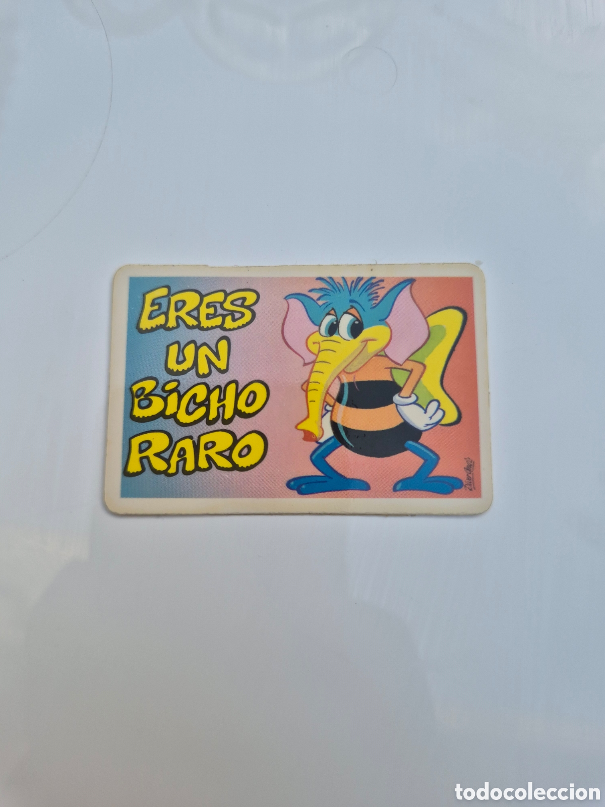Coleccionismo cromos antiguos: Bollycao pegui-tarjeta
