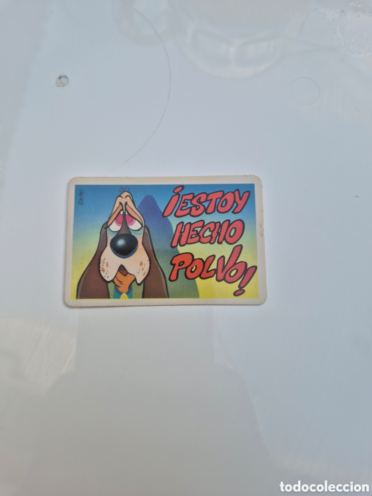 Coleccionismo cromos antiguos: Bollycao pegui-tarjeta