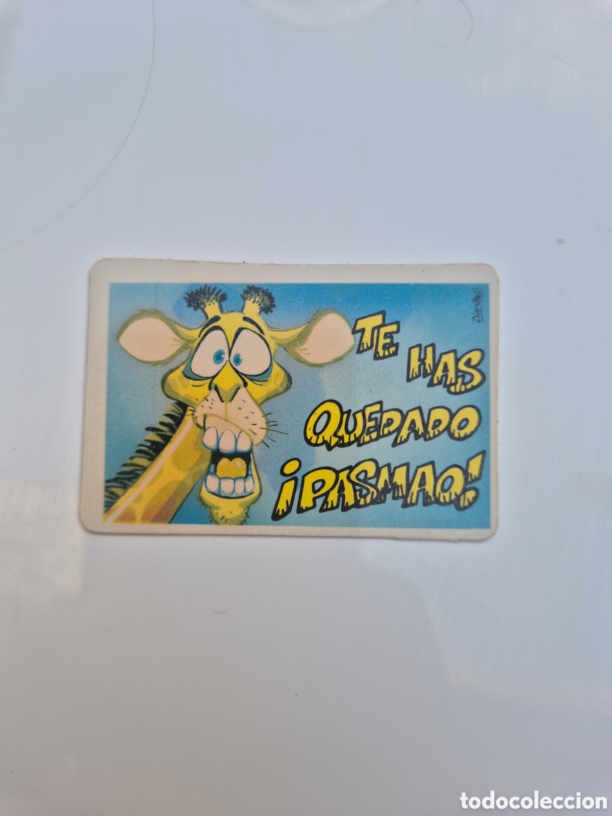 Coleccionismo cromos antiguos: Bollycao pegui-tarjeta