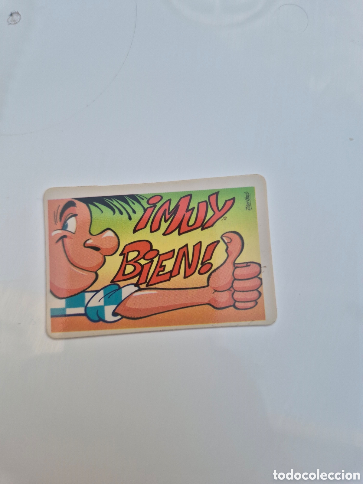 Coleccionismo cromos antiguos: Bollycao pegui-tarjeta