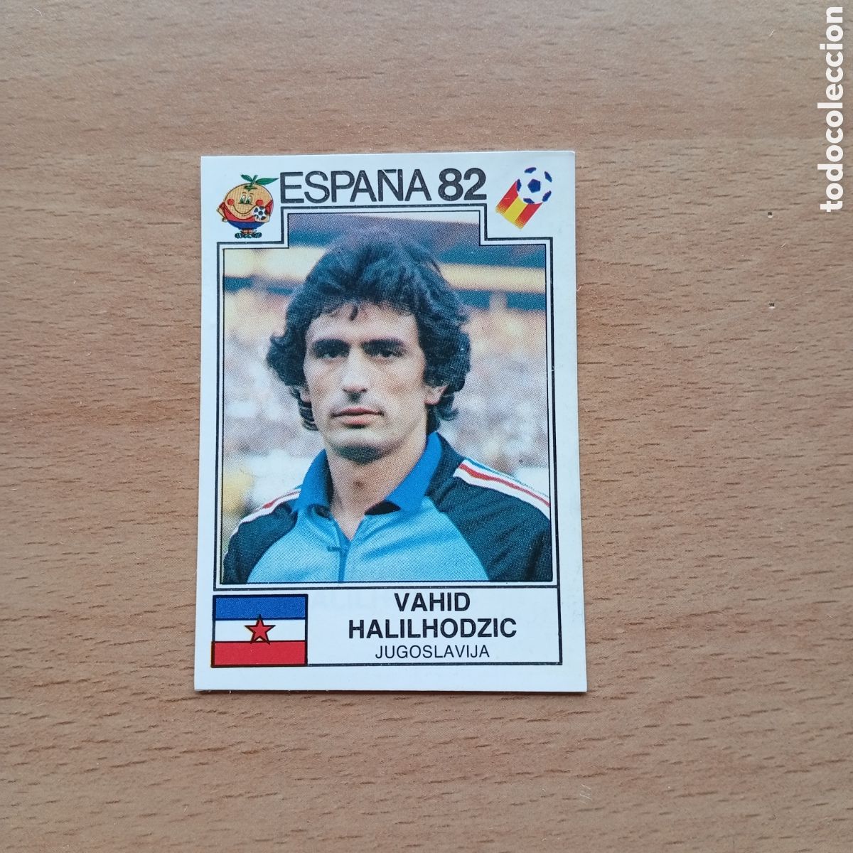 Colecionismo Cromos antigos: 1982 ESPA&Ntilde;A 82 - N&ordm; 324 VAHID HALILHODZIC - YUGOSLAVIA - PANINI