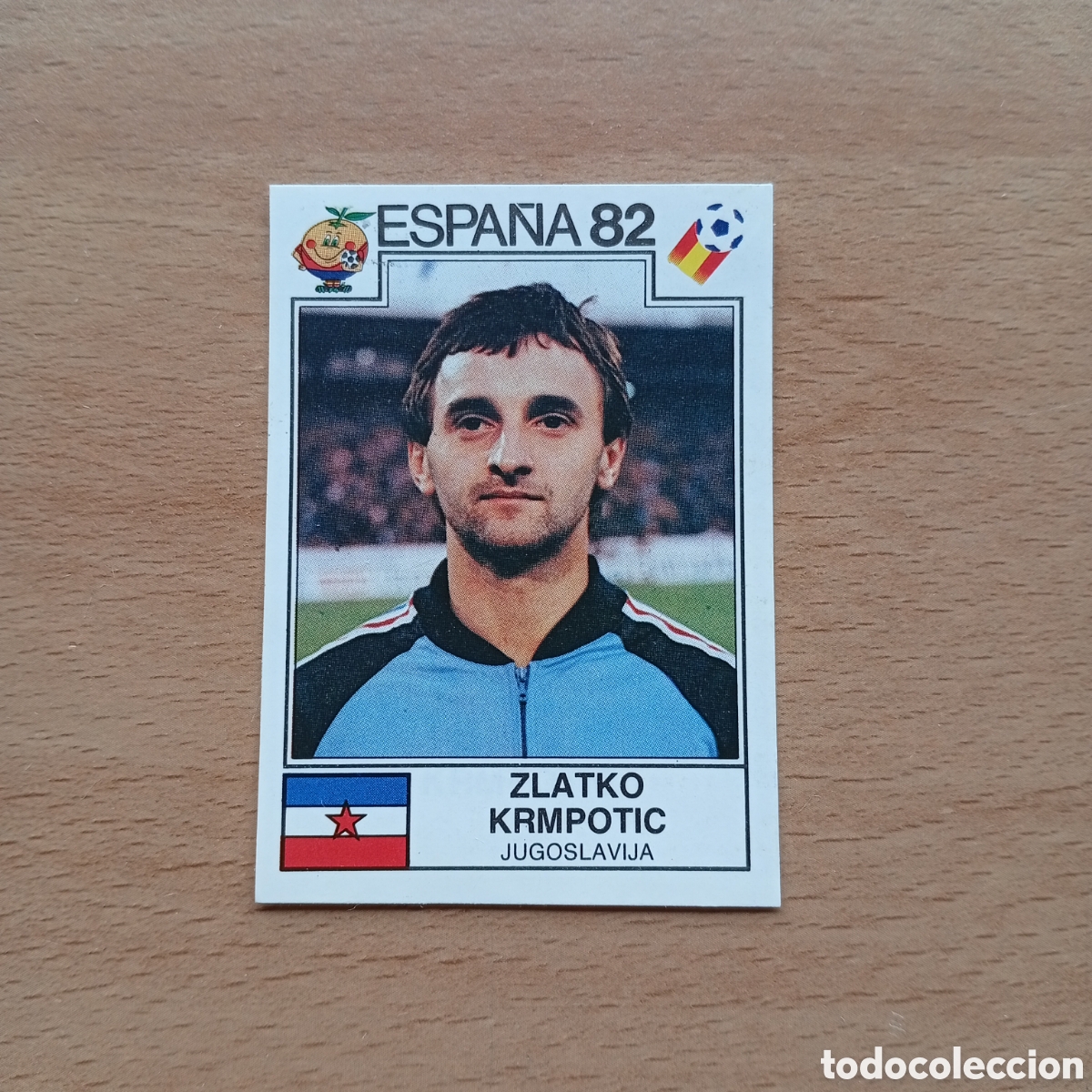 Collezionismo Figurine antiche: 1982 ESPA&Ntilde;A 82 - N&ordm; 317 ZLATKO KRMPOTIC - YUGOSLAVIA - PANINI