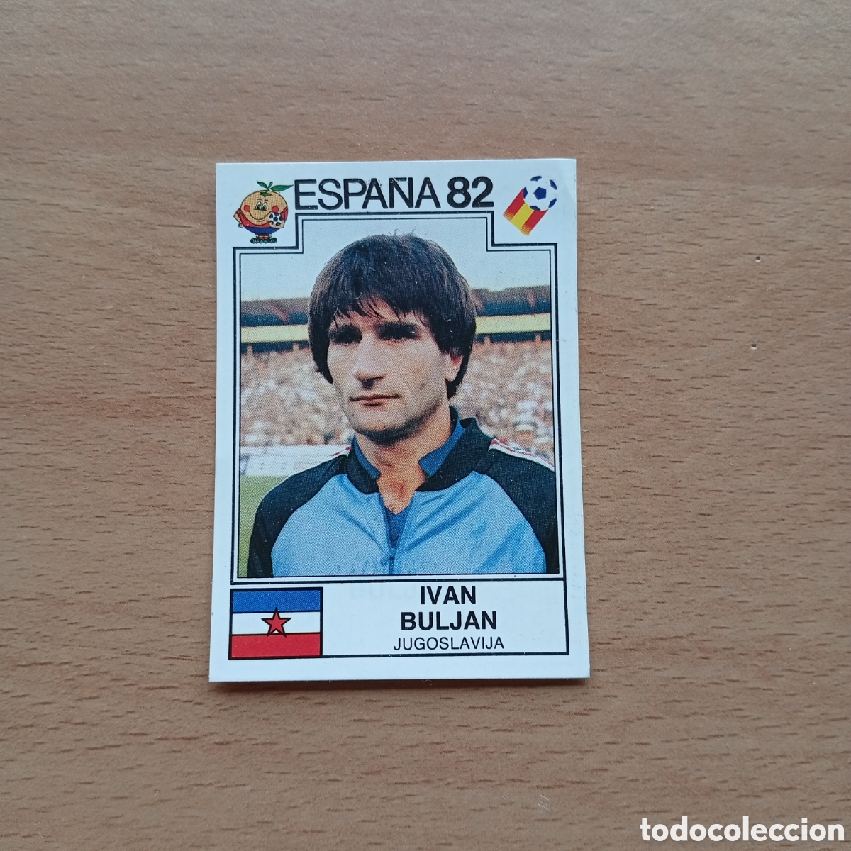 Collezionismo Figurine antiche: 1982 ESPA&Ntilde;A 82 - N&ordm; 314 IVAN BULJAN - YUGOSLAVIA - PANINI