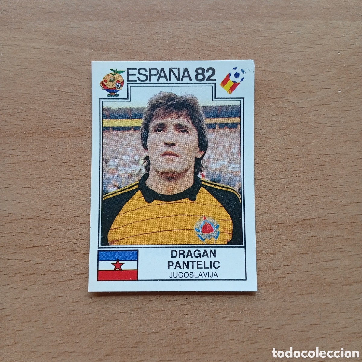 Collezionismo Figurine antiche: 1982 ESPA&Ntilde;A 82 - N&ordm; 312 DRAGAN PANTELIC - YUGOSLAVIA - PANINI
